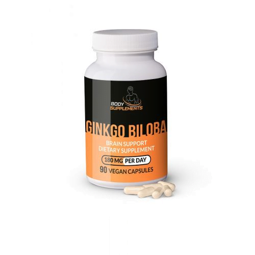 Body Supplements Ginkgo Biloba Vega Caps 60mg 90 pieces