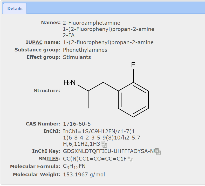 2-FA: Formula